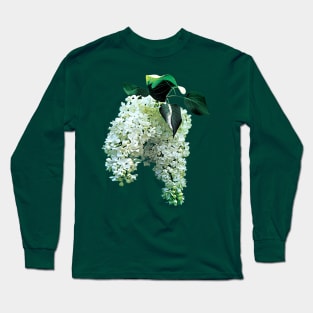 Lilacs - White Lilacs Long Sleeve T-Shirt